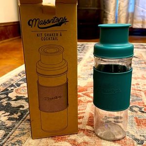 Masontops cocktail shaker. NEW in box.